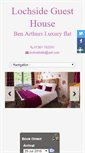 Mobile Screenshot of lochside-guesthouse.co.uk